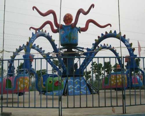 Fairground octopus ride 