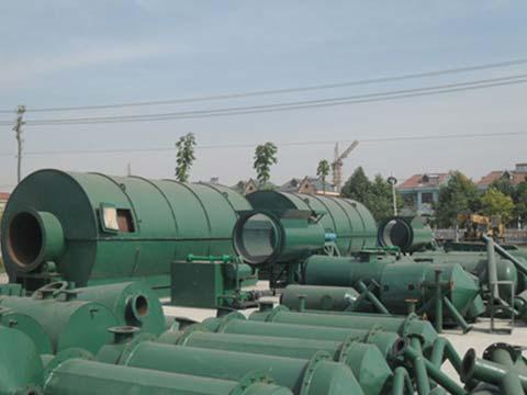 waste pyrolysis machine