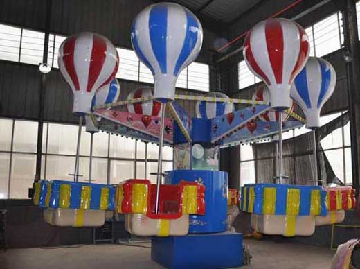 Fairground samba balloon rides