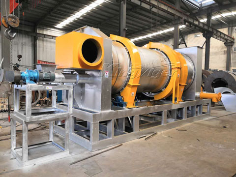 Palm Kernel Shell Carbonization Machine For Sale