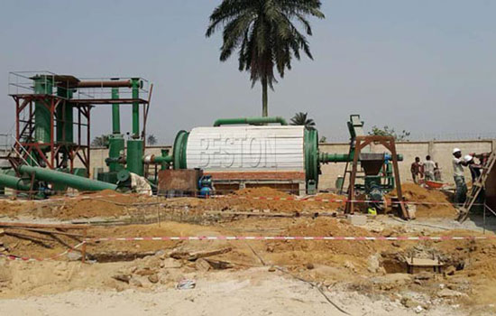 waste sludge oil pyrolysis plant