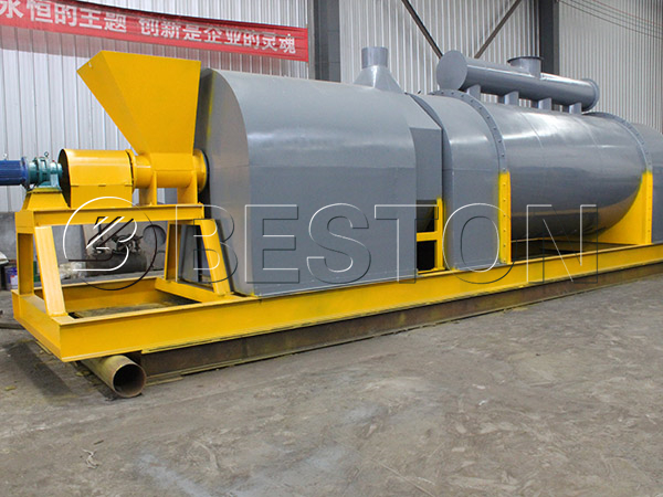 wood carbonization plant