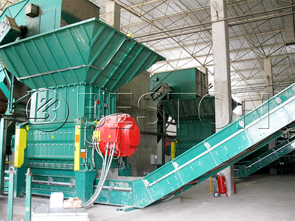 municipal solid waste sorting machine