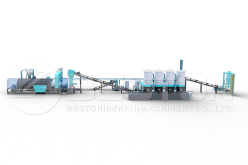 Rice Husk Carbonizing Machine