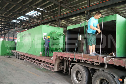 Continuous Pyrolysis Machine to Romania