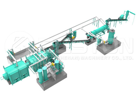 charcoal processing machine