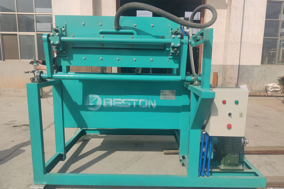 BTF1-3 Egg Tray Machine to the Philippines