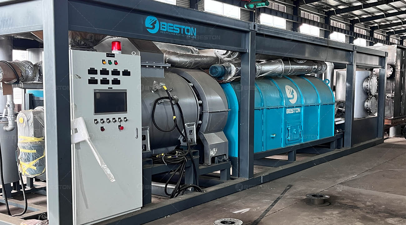 BST-05Pro Mobile Biochar Machine Shipping to Australia in 2023