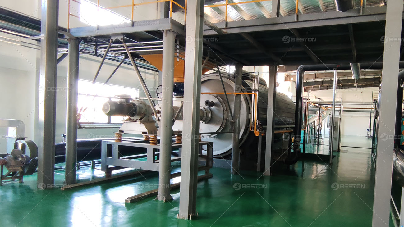 BLJ-16 Pyrolysis Plant is installed in Hubei, China