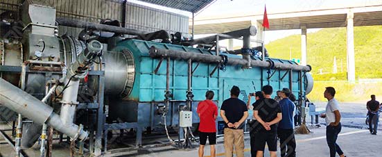 Coconut Shell Charcoal Making Machine in China